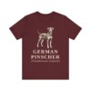 German Pinscher Latin Shirt, Vintage Dog Sketch Tee, Dog Latin Gift