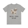 Mal-Shi Dad Shirt, Vintage Dog Sketch Tee, Dog Dad Gift