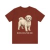 Bolognese Shirt, Vintage Dog Sketch Tee, Dog Lover Gift
