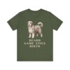 Bearded Collie Humor Shirt, Vintage Dog Sketch Tee, Dog Humor Gift