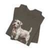 Sealyham Terrier Latin Shirt, Vintage Dog Sketch Tee, Dog Latin Gift
