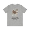 Finnish Lapphund Mom Shirt, Vintage Dog Sketch Tee, Dog Mom Gift