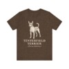 Tenterfield Terrier Latin Shirt, Vintage Dog Sketch Tee, Dog Latin Gift