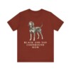 Black and Tan Coonhound Mom Shirt, Vintage Dog Sketch Tee, Dog Mom Gift