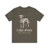 Chi-Poo Latin Shirt, Vintage Dog Sketch Tee, Dog Latin Gift