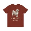 Mal-Shi Mom Shirt, Vintage Dog Sketch Tee, Dog Mom Gift