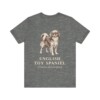 English Toy Spaniel Latin Shirt, Vintage Dog Sketch Tee, Dog Latin Gift