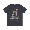 German Pinscher Latin Shirt, Vintage Dog Sketch Tee, Dog Latin Gift