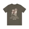English Toy Spaniel Mom Shirt, Vintage Dog Sketch Tee, Dog Mom Gift