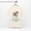 English Toy Spaniel Mom Shirt, Vintage Dog Sketch Tee, Dog Mom Gift