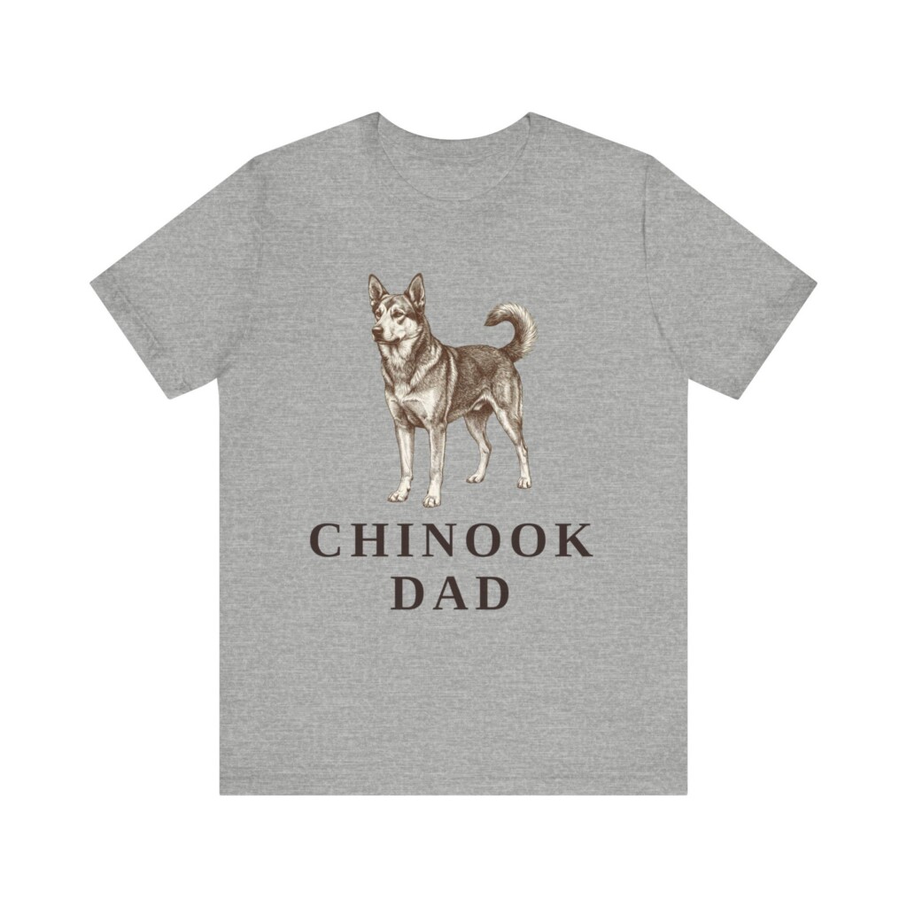 Chinook Dad Shirt, Vintage Dog Sketch Tee, Dog Dad Gift Chinook Dad Shirt, Vintage Dog Sketch Tee, Dog Dad Gift