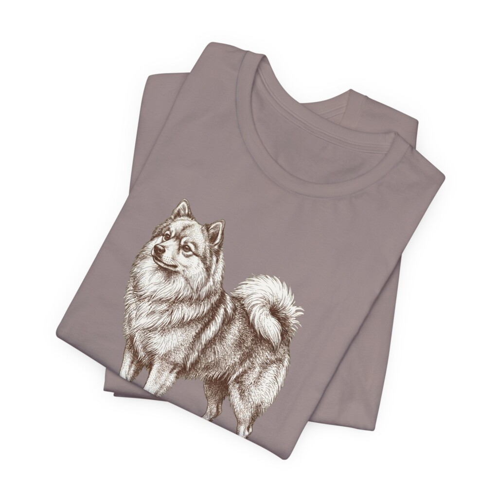 German Spitz Shirt, Vintage Dog Sketch Tee, Dog Lover Gift