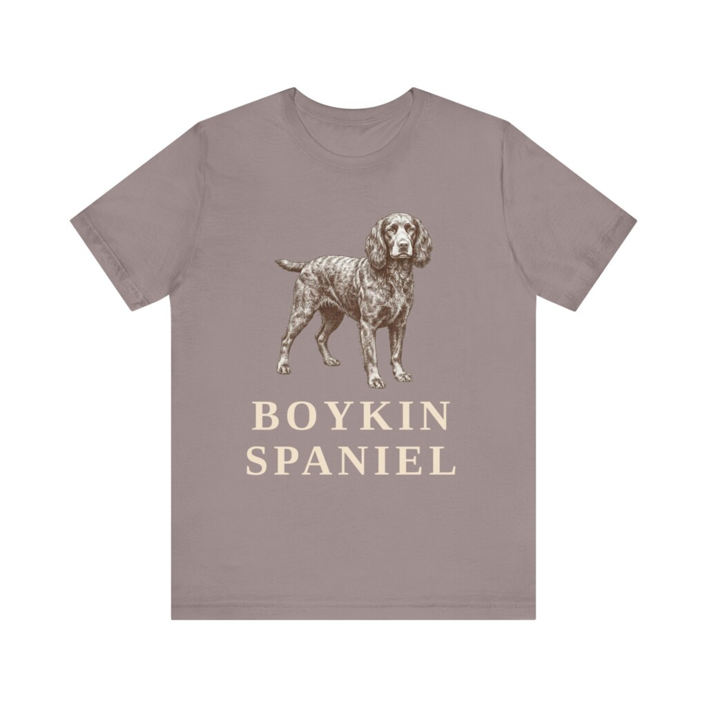 Boykin Spaniel Shirt, Vintage Dog Sketch Tee, Dog Lover Gift