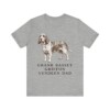 Grand Basset Griffon Vendeen Dad Shirt, Vintage Dog Sketch Tee, Dog Dad Gift