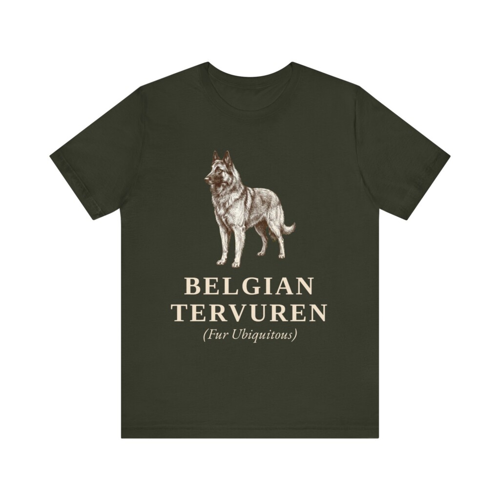 Belgian Tervuren Latin Shirt, Vintage Dog Sketch Tee, Dog Latin Gift Belgian Tervuren Latin Shirt, Vintage Dog Sketch Tee, Dog Latin Gift