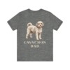 Cavachon Dad Shirt, Vintage Dog Sketch Tee, Dog Dad Gift
