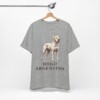 Dogo Argentino Shirt, Vintage Dog Sketch Tee, Dog Lover Gift