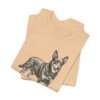 Lancashire Heeler Humor Shirt, Vintage Dog Sketch Tee, Dog Humor Gift