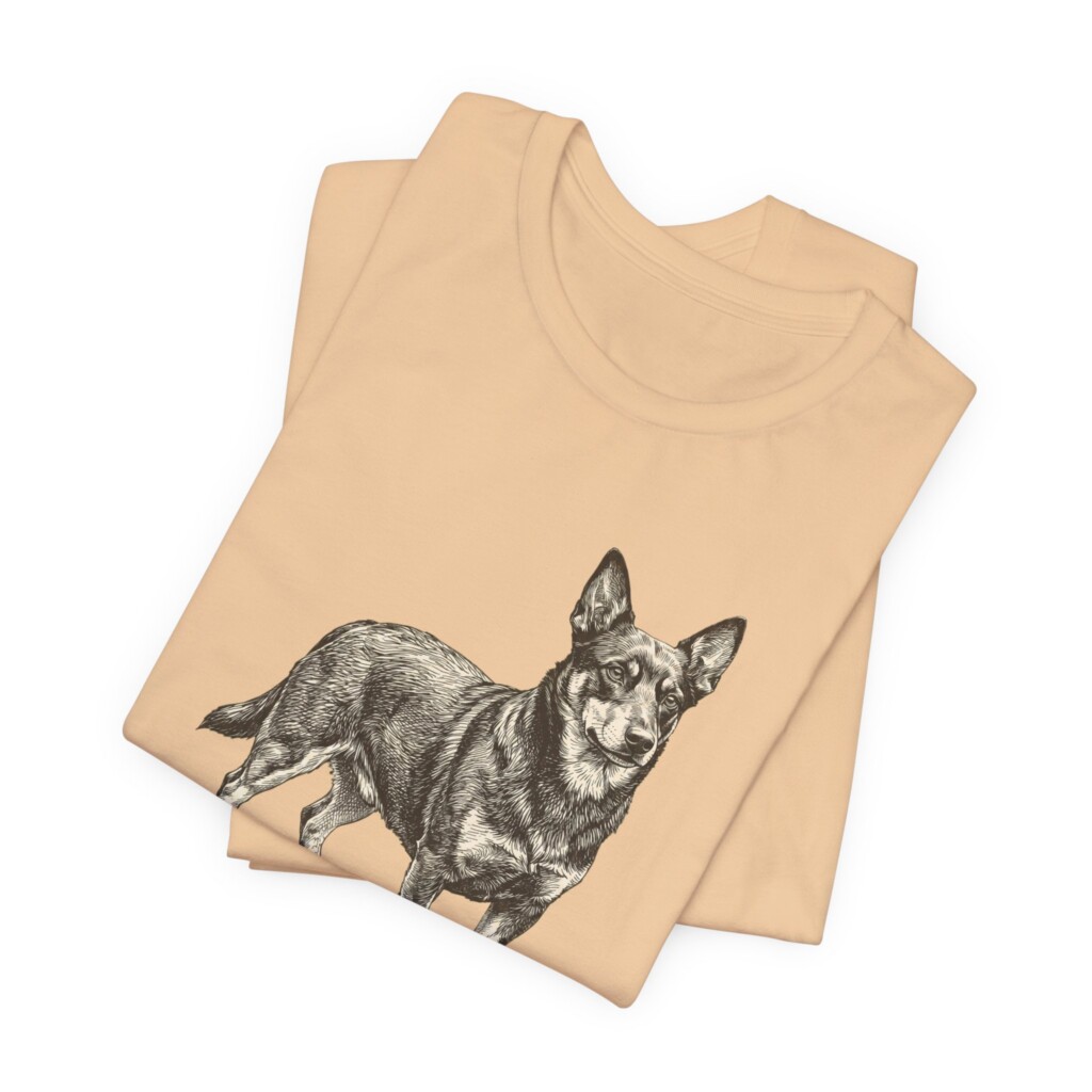 Lancashire Heeler Humor Shirt, Vintage Dog Sketch Tee, Dog Humor Gift