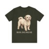 Bolognese Shirt, Vintage Dog Sketch Tee, Dog Lover Gift