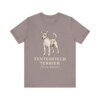 Tenterfield Terrier Latin Shirt, Vintage Dog Sketch Tee, Dog Latin Gift