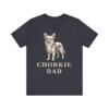 Chorkie Dad Shirt, Vintage Dog Sketch Tee, Dog Dad Gift