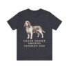 Grand Basset Griffon Vendeen Dad Shirt, Vintage Dog Sketch Tee, Dog Dad Gift