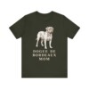 Dogue de Bordeaux Mom Shirt, Vintage Dog Sketch Tee, Dog Mom Gift