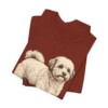 Bolognese Shirt, Vintage Dog Sketch Tee, Dog Lover Gift