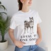 Japanese Akitainu Humor Shirt, Vintage Dog Sketch Tee, Dog Humor Gift