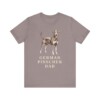 German Pinscher Dad Shirt, Vintage Dog Sketch Tee, Dog Dad Gift
