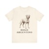 Dogo Argentino Shirt, Vintage Dog Sketch Tee, Dog Lover Gift