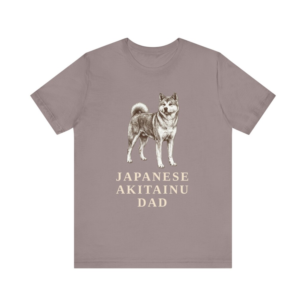 Japanese Akitainu Dad Shirt, Vintage Dog Sketch Tee, Dog Dad Gift Japanese Akitainu Dad Shirt, Vintage Dog Sketch Tee, Dog Dad Gift