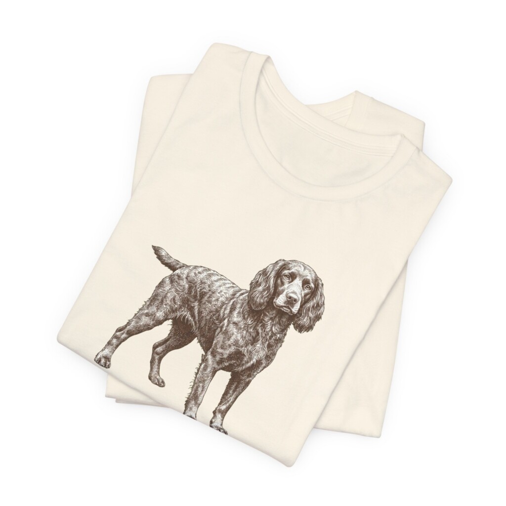 Boykin Spaniel Latin Shirt, Vintage Dog Sketch Tee, Dog Latin Gift