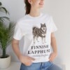Finnish Lapphund Latin Shirt, Vintage Dog Sketch Tee, Dog Latin Gift
