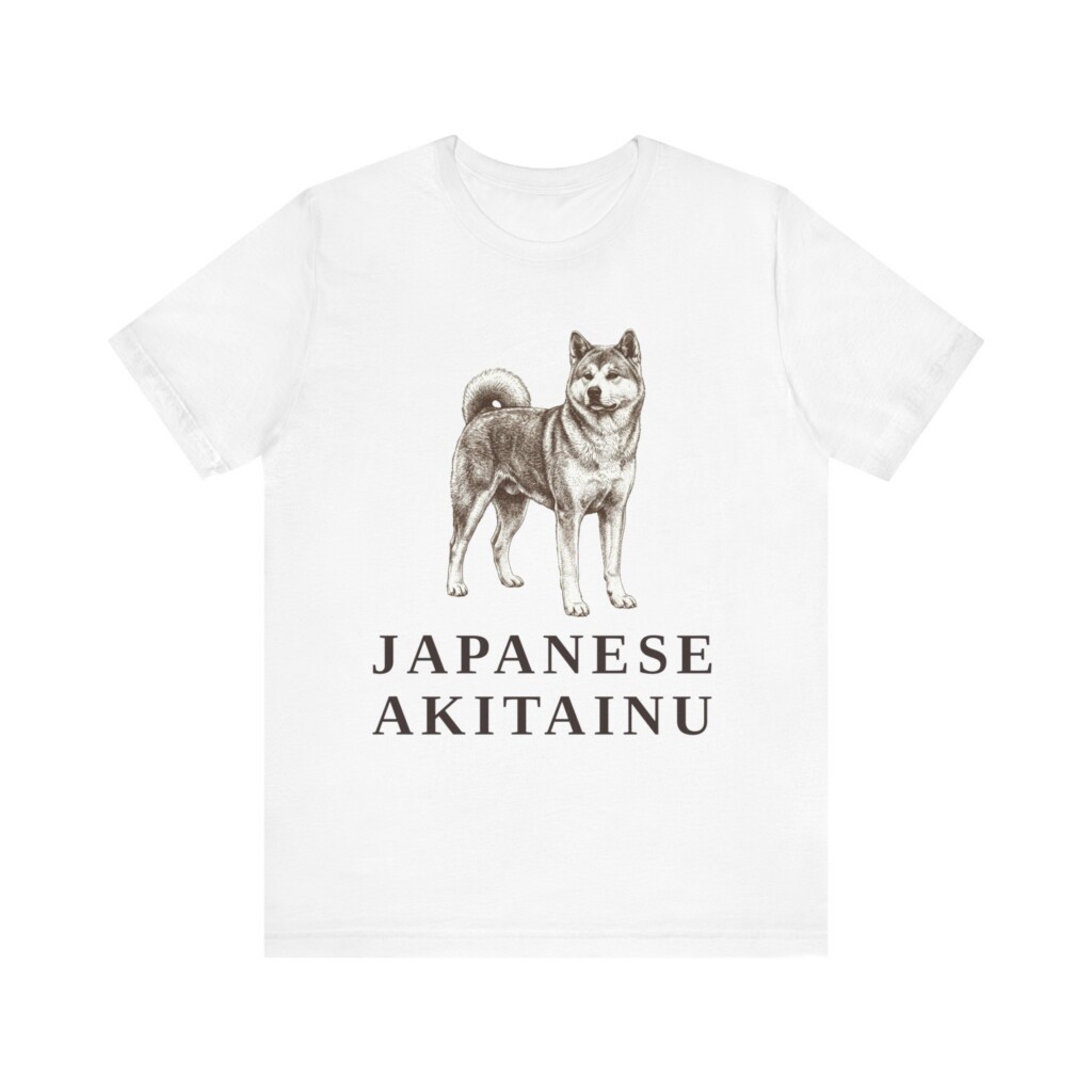 Japanese Akitainu Shirt, Vintage Dog Sketch Tee, Dog Lover Gift Japanese Akitainu Shirt, Vintage Dog Sketch Tee, Dog Lover Gift