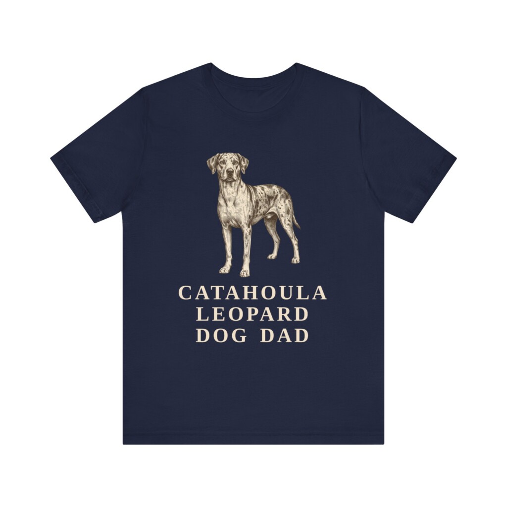 Catahoula Leopard Dog Dad Shirt, Vintage Dog Sketch Tee, Dog Dad Gift Catahoula Leopard Dog Dad Shirt, Vintage Dog Sketch Tee, Dog Dad Gift