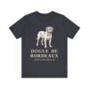Dogue de Bordeaux Latin Shirt, Vintage Dog Sketch Tee, Dog Latin Gift