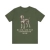 Black and Tan Coonhound Mom Shirt, Vintage Dog Sketch Tee, Dog Mom Gift