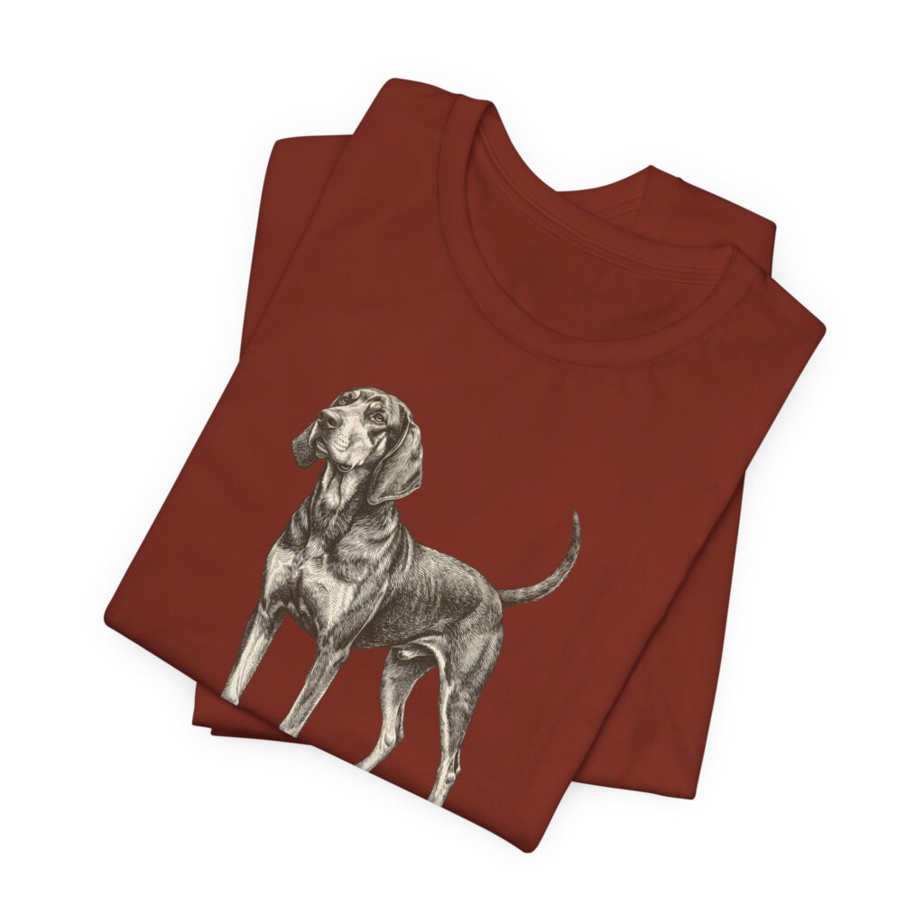 Black and Tan Coonhound Humor Shirt, Vintage Dog Sketch Tee, Dog Humor Gift Black and Tan Coonhound Humor Shirt, Vintage Dog Sketch Tee, Dog Humor Gift