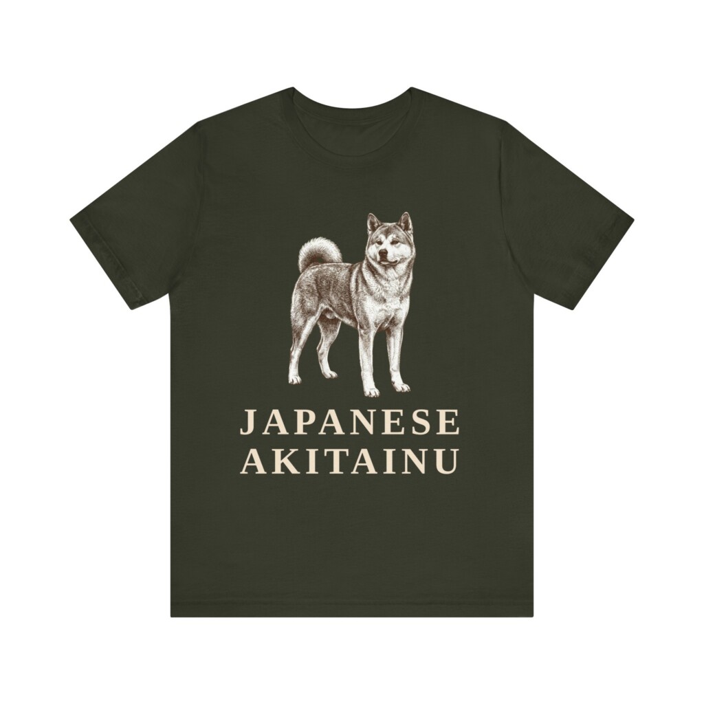 Japanese Akitainu Shirt, Vintage Dog Sketch Tee, Dog Lover Gift Japanese Akitainu Shirt, Vintage Dog Sketch Tee, Dog Lover Gift