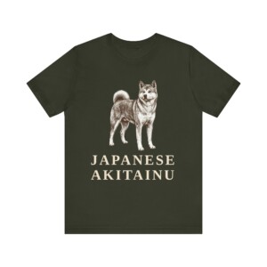 Japanese Akitainu Shirt, Vintage Dog Sketch Tee, Dog Lover Gift
