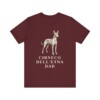 Cirneco dell'Etna Dad Shirt, Vintage Dog Sketch Tee, Dog Dad Gift