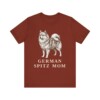German Spitz Mom Shirt, Vintage Dog Sketch Tee, Dog Mom Gift