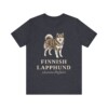 Finnish Lapphund Latin Shirt, Vintage Dog Sketch Tee, Dog Latin Gift