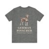 German Pinscher Latin Shirt, Vintage Dog Sketch Tee, Dog Latin Gift