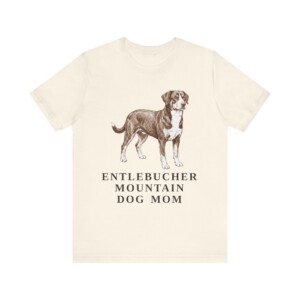 Entlebucher Mountain Dog Mom Shirt, Vintage Dog Sketch Tee, Dog Mom Gift