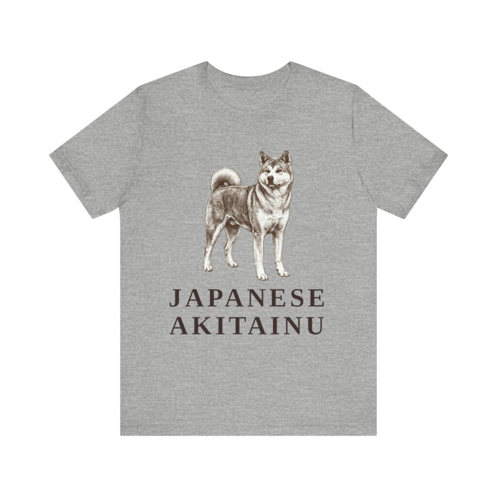 Japanese Akitainu Shirt, Vintage Dog Sketch Tee, Dog Lover Gift Japanese Akitainu Shirt, Vintage Dog Sketch Tee, Dog Lover Gift