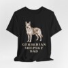 Gerberian Shepsky Dad Shirt, Vintage Dog Sketch Tee, Dog Dad Gift Gerberian Shepsky Dad Shirt, Vintage Dog Sketch Tee, Dog Dad Gift