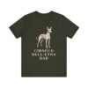 Cirneco dell'Etna Dad Shirt, Vintage Dog Sketch Tee, Dog Dad Gift
